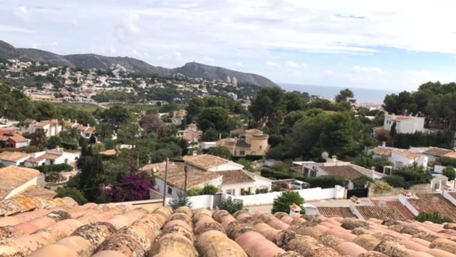 Atico-Penthouse En Moraira Con Vistas Al Mar Appartement Teulada Buitenkant foto