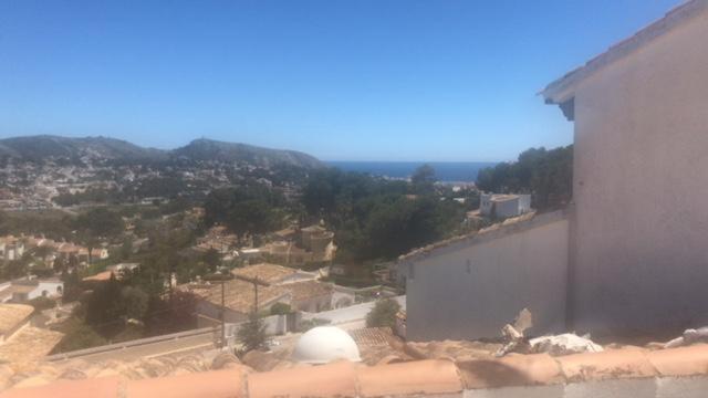 Atico-Penthouse En Moraira Con Vistas Al Mar Appartement Teulada Buitenkant foto