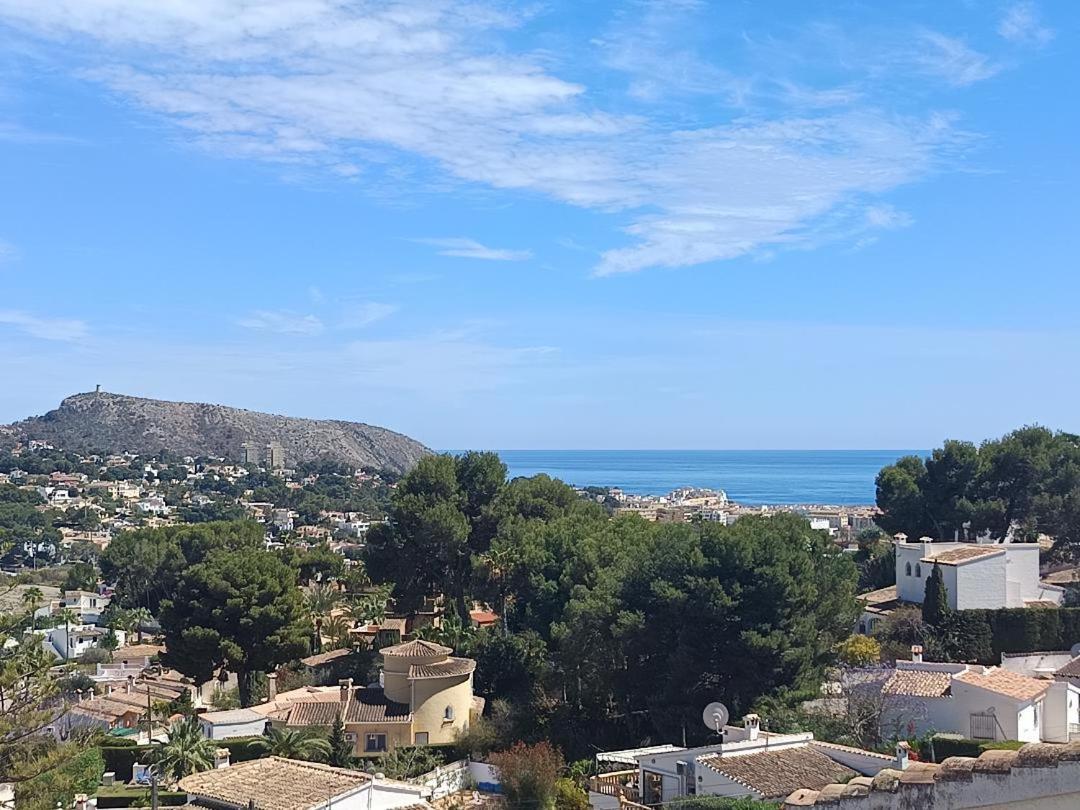 Atico-Penthouse En Moraira Con Vistas Al Mar Appartement Teulada Buitenkant foto
