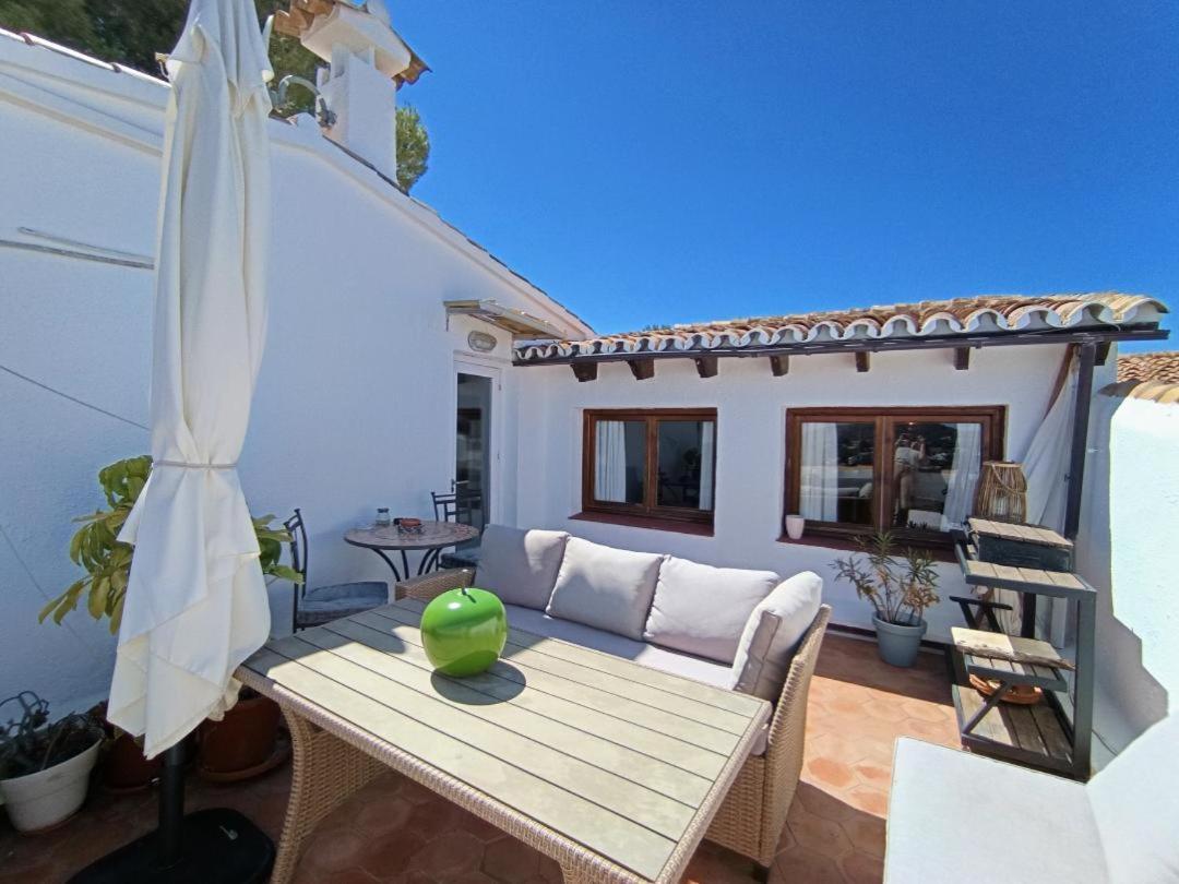 Atico-Penthouse En Moraira Con Vistas Al Mar Appartement Teulada Buitenkant foto