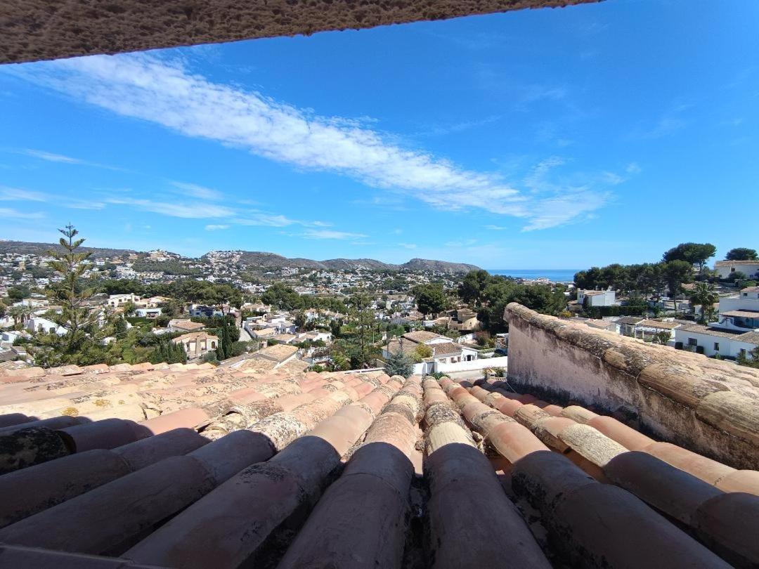 Atico-Penthouse En Moraira Con Vistas Al Mar Appartement Teulada Buitenkant foto